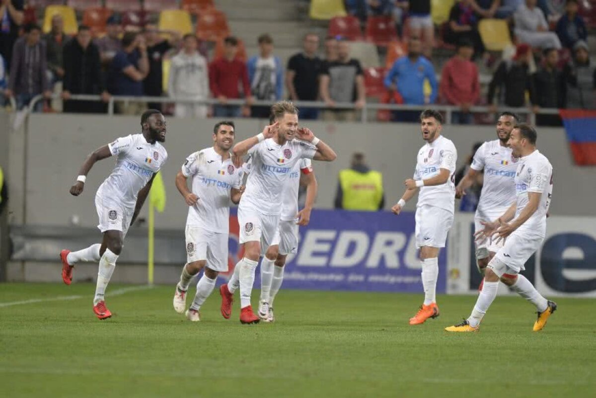 VIDEO + FOTO // FCSB - CFR Cluj 1-1. Lupta se amână pentru ultimele 3 etape » Final nebun pe Arena Națională!