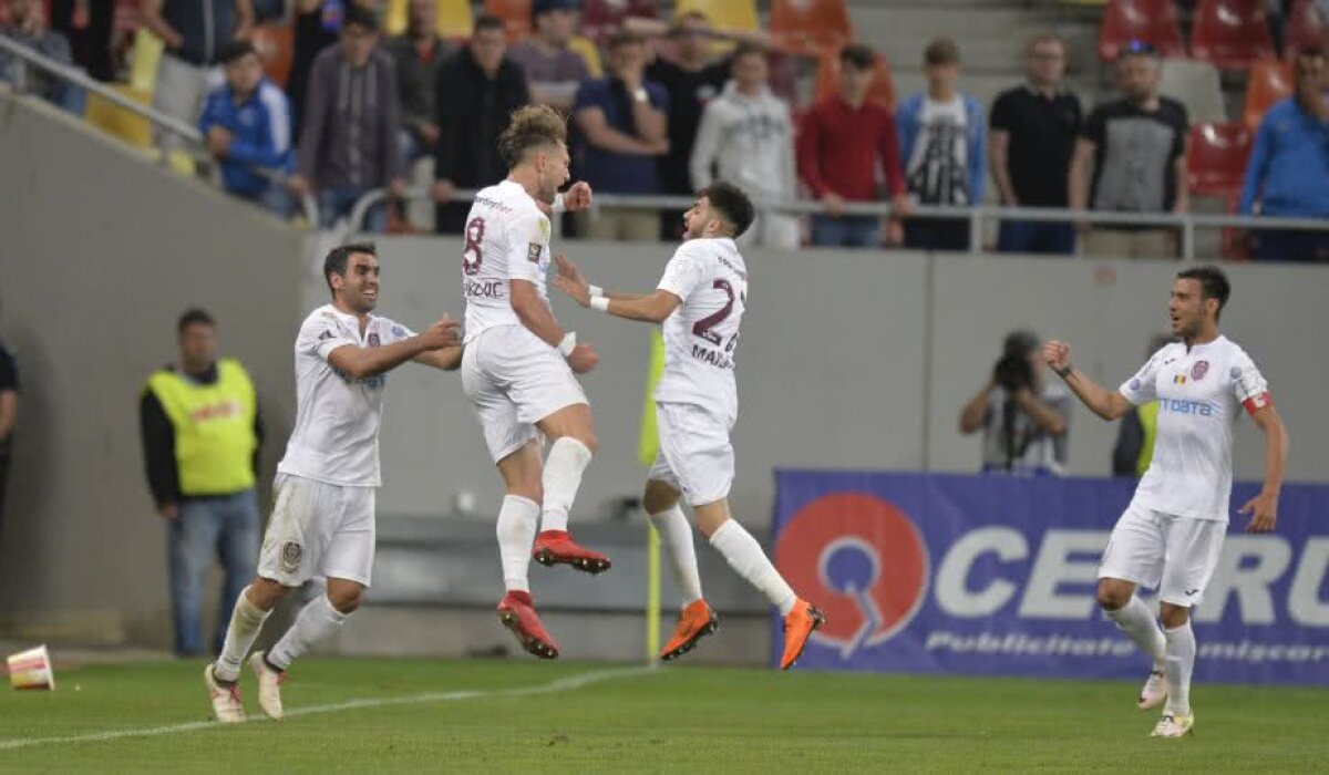 VIDEO + FOTO // FCSB - CFR Cluj 1-1. Lupta se amână pentru ultimele 3 etape » Final nebun pe Arena Națională!