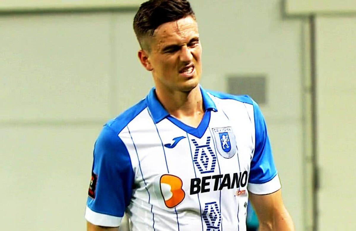 E gata cariera lui Gardoș? "Mă doare, e îngrozitor. E ruptură sau întindere" » 6 absențe grele pentru Craiova