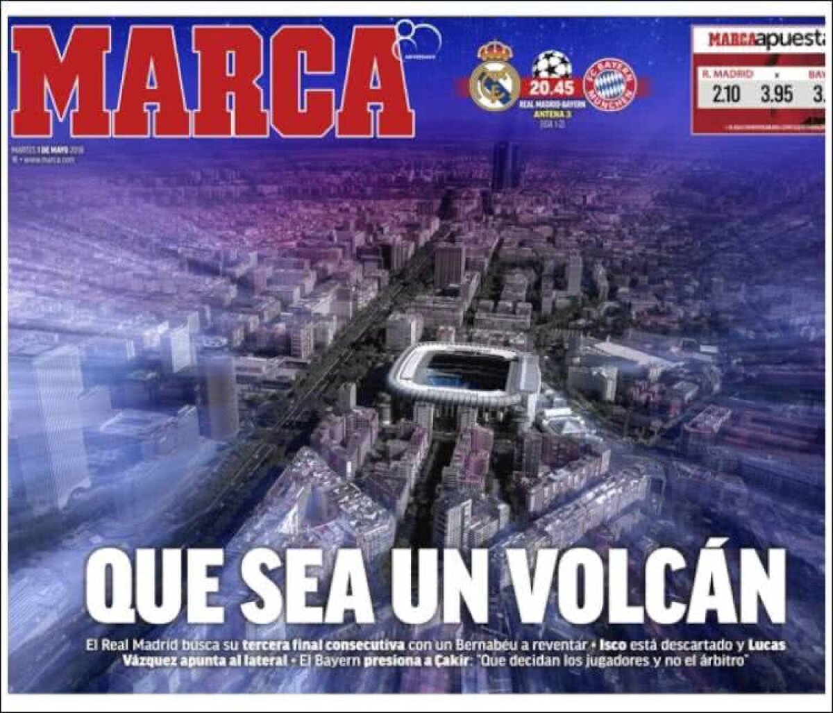 Ce scriu azi ziarele de sport din lume (1 mai 2018)