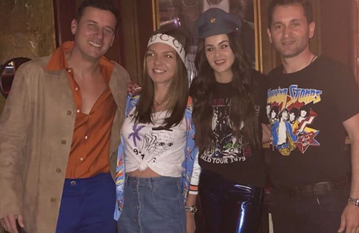 SIMONA HALEP. GALERIE FOTO » Simona Halep, party înainte de turneul de la Madrid » Liderul WTA s-a distrat alături de Begu, Pavel și Alina Tecșor