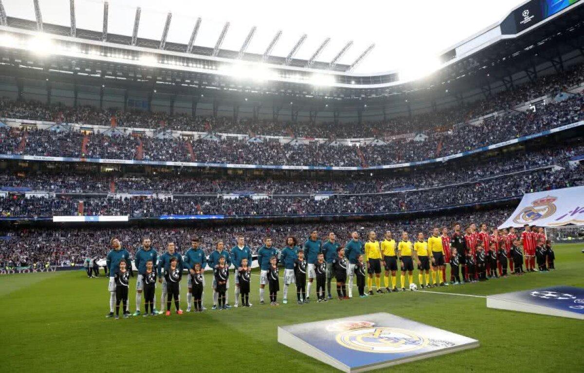 GALERIE FOTO Scenografie specială pregătită de fanii lui Real Madrid