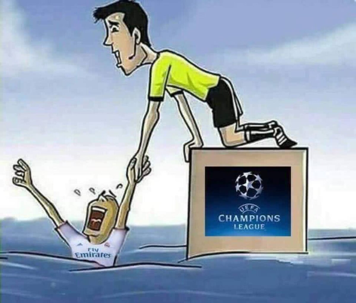 REAL MADRID - BAYERN // GALERIE FOTO Real Madrid și Cakir luați la țintă pe internet după meciul cu Bayern! Glumele curg după prestația dezastruoasă a turcului 