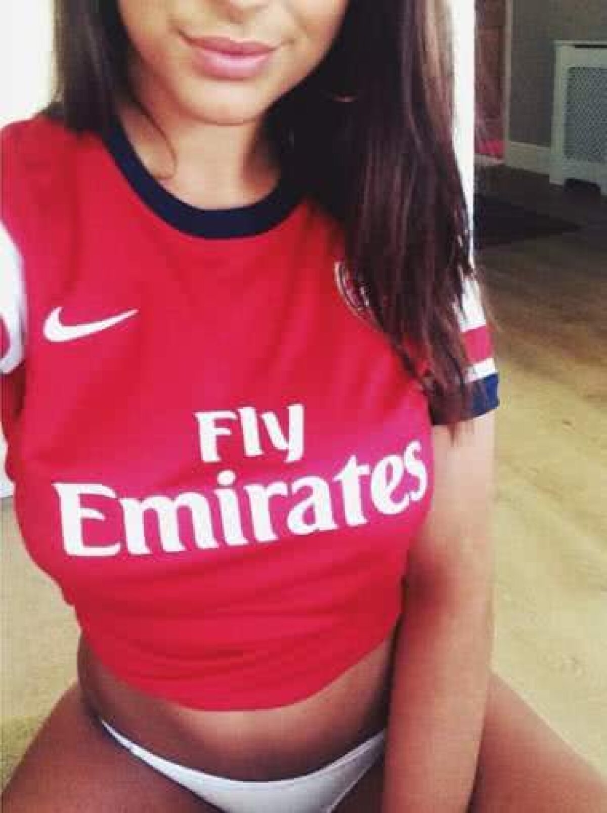 FOTO HOT Ea îl regretă pe Wenger! Muza lui Arsenal suferă pentru plecarea antrenorului