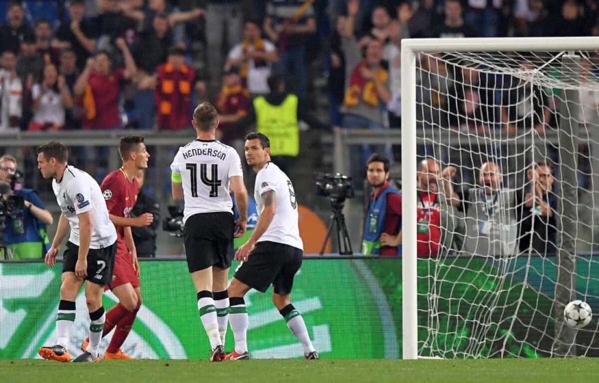 AS ROMA - LIVERPOOL 4-2 (6-7) // VIDEO + FOTO Fază de cascadorii râsului în AS Roma - Liverpool » Cel mai dureros autogol din Liga Campionilor!