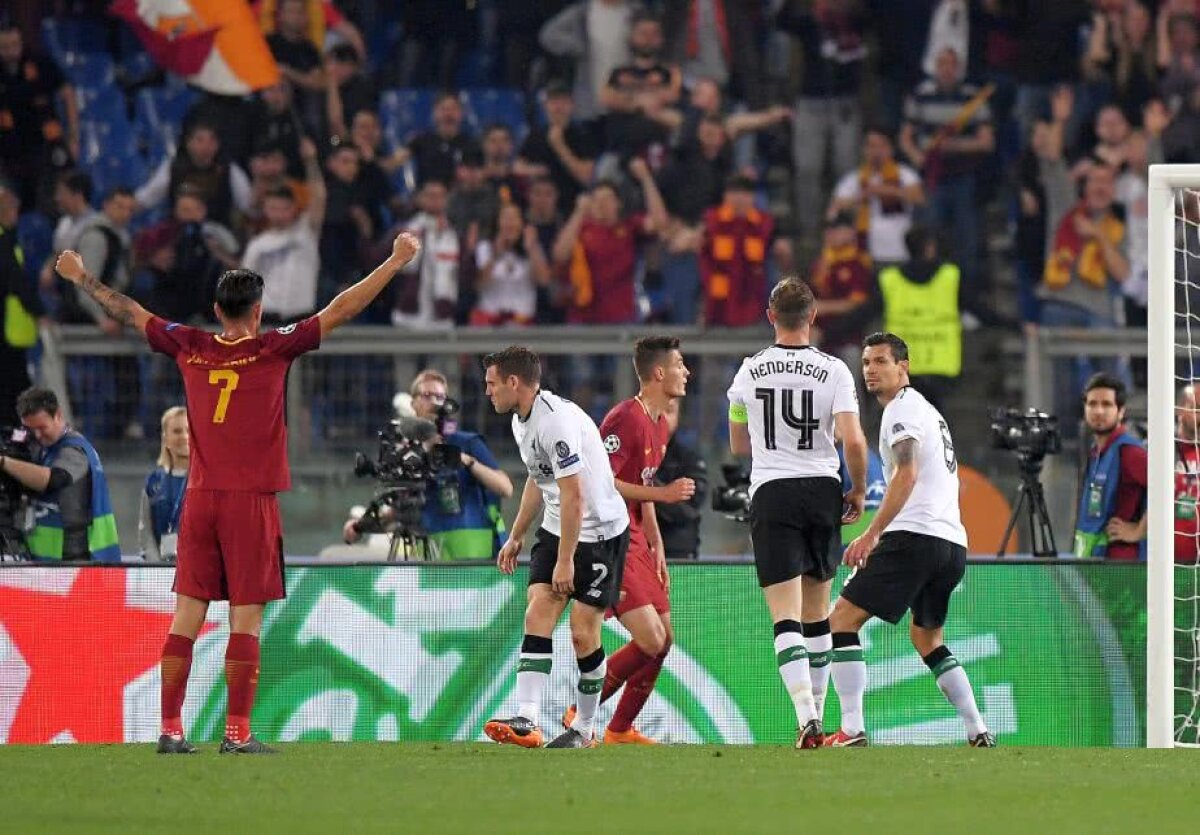 AS ROMA - LIVERPOOL 4-2 (6-7) // VIDEO + FOTO Fază de cascadorii râsului în AS Roma - Liverpool » Cel mai dureros autogol din Liga Campionilor!