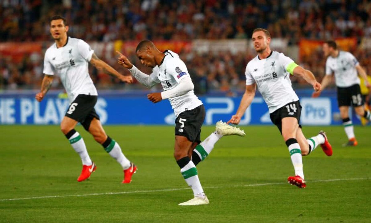 VIDEO + FOTO Liverpool pierde incredibil la Roma, scor 2-4, dar se califică în finala Champions League după 11 ani » Superduel cu Real Madrid!