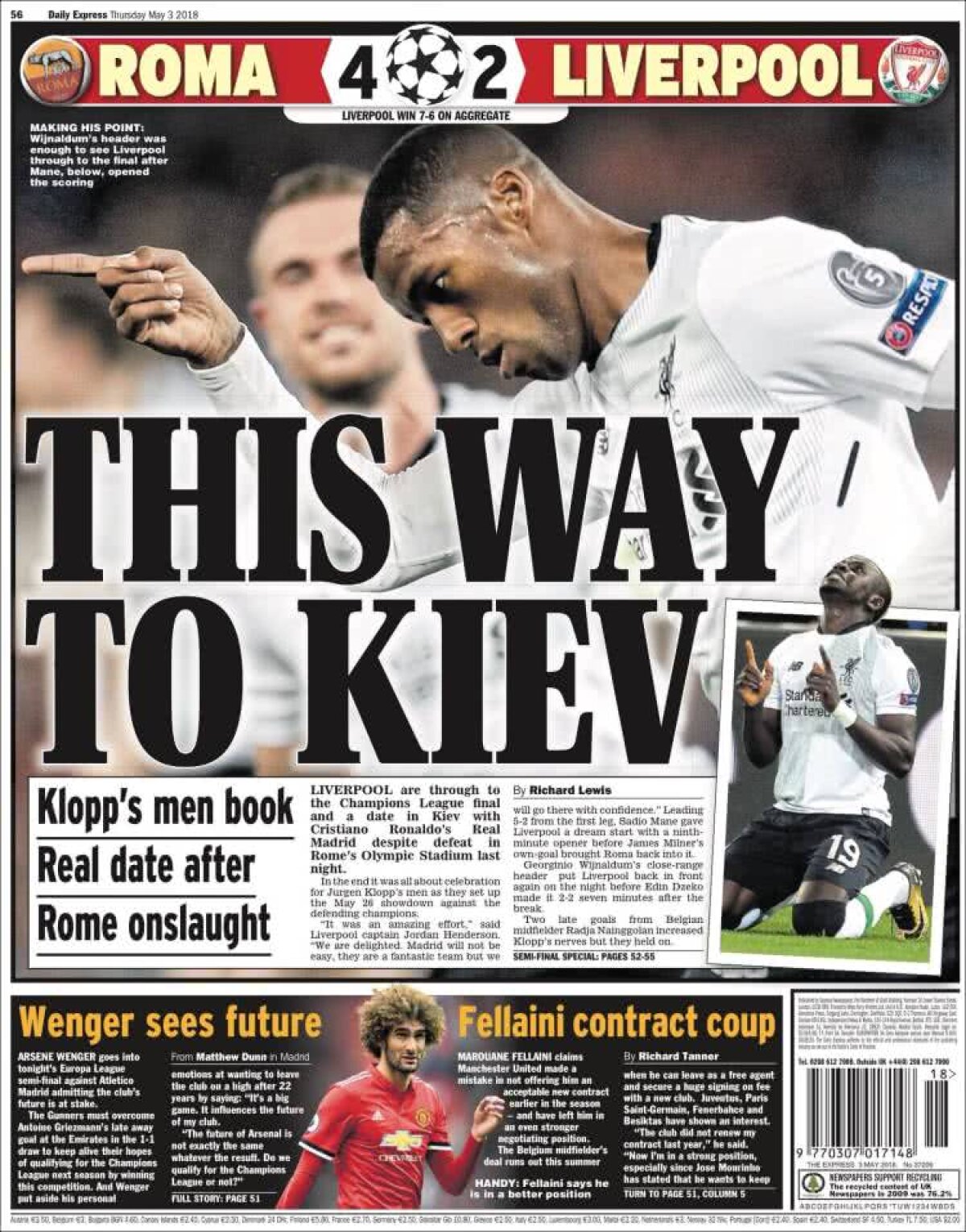 Ce scriu azi ziarele de sport din lume (3 mai 2018)