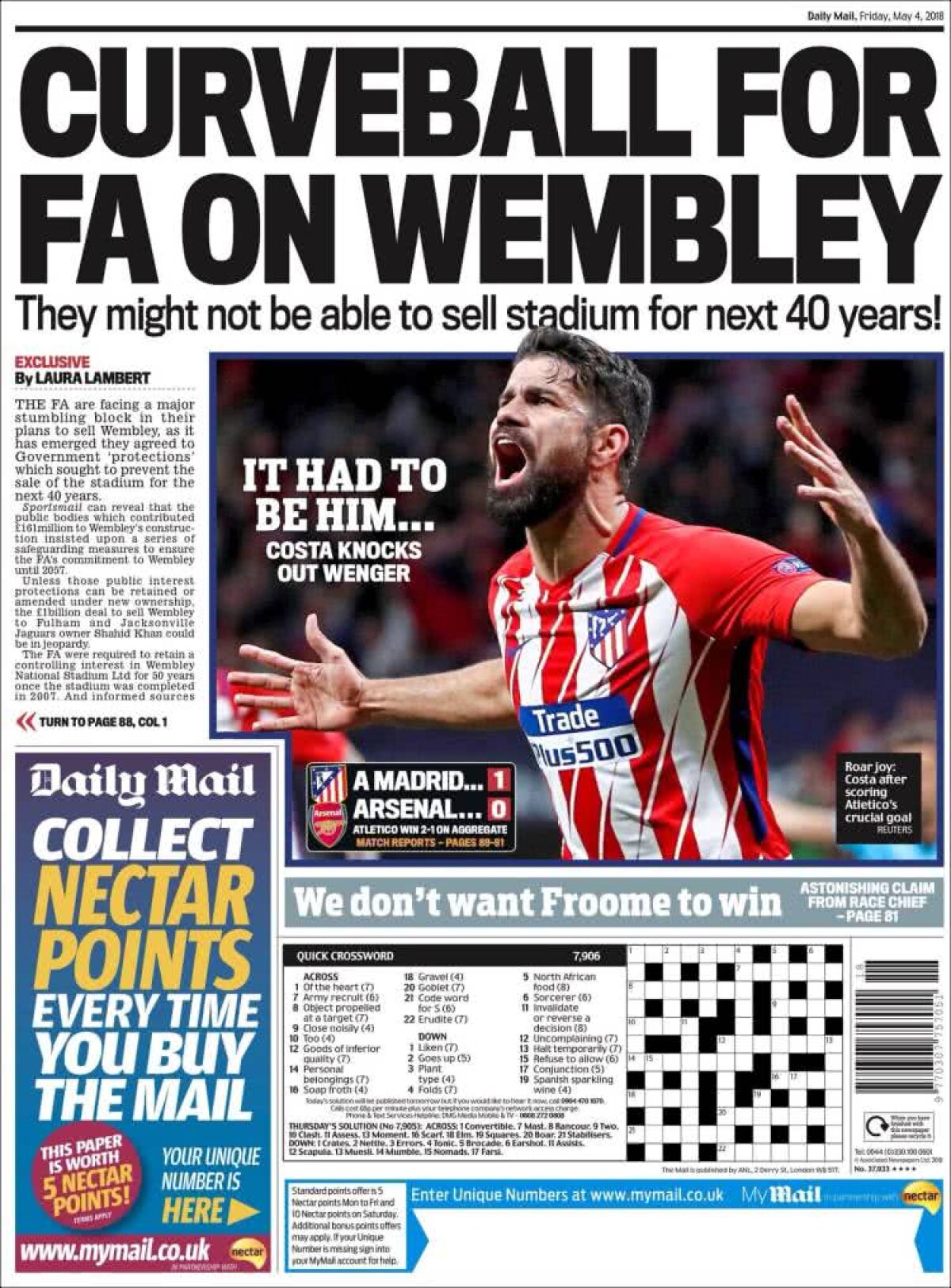 Ce scriu azi ziarele de sport din lume (4 mai 2018)