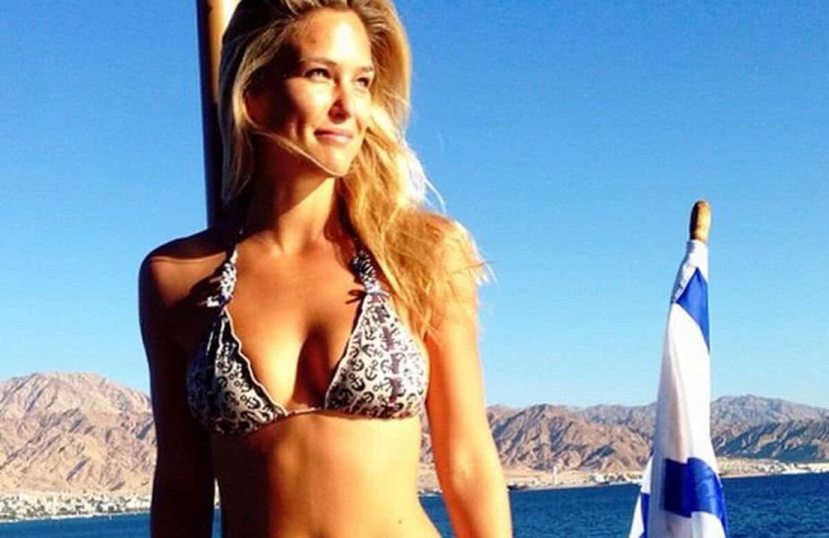 FOTO Bar Refaeli dă startul Il Giro! Cel mai renumit model din Israel dă startul în proba contratimp