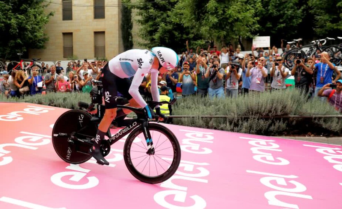 GIRO D'ITALIA. Che bellezza! Turul Italiei a început astăzi în Ierusalim, iar Tom Dumoulin este primul tricou roz! Înfrângere importantă pentru Chris Froome