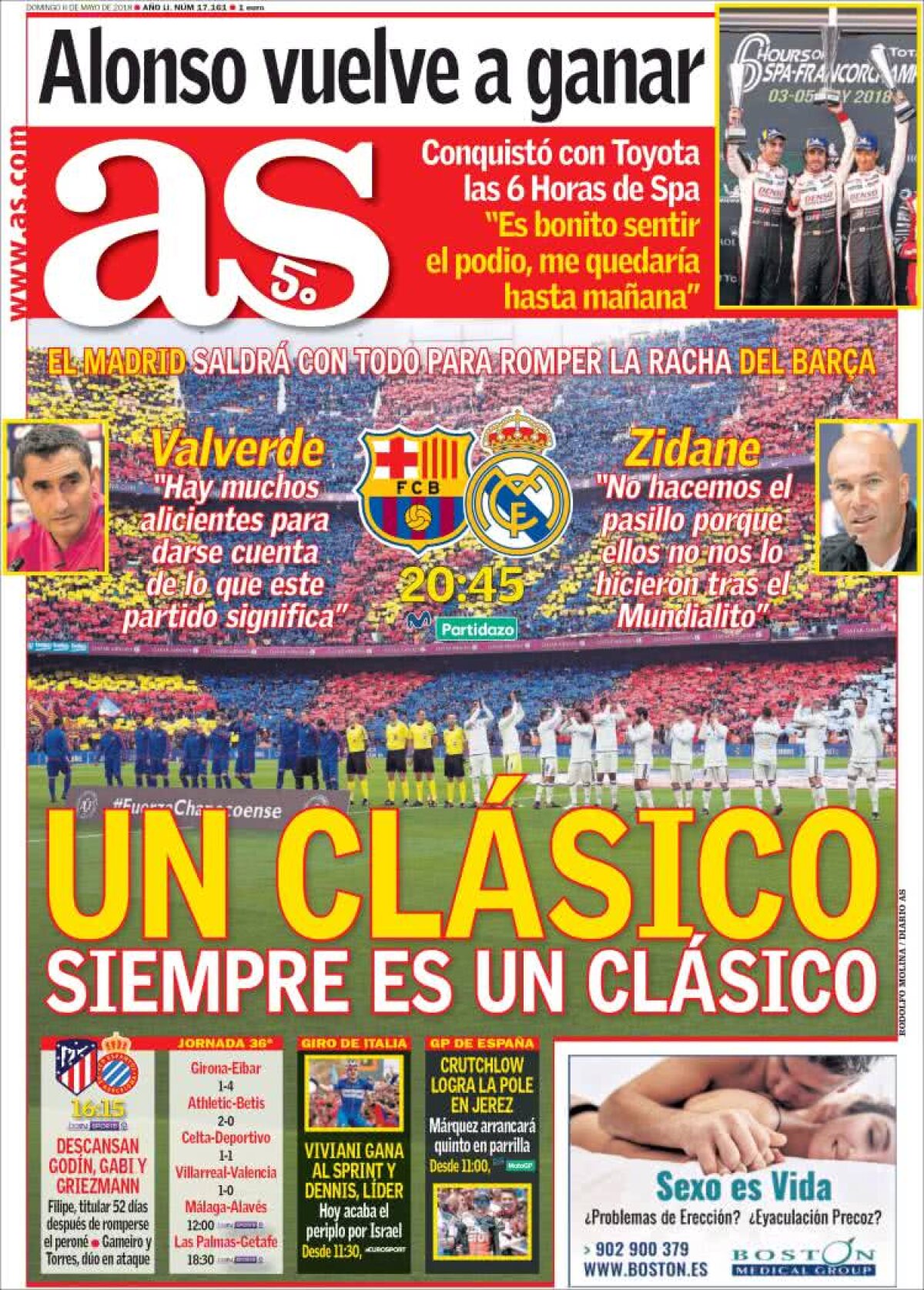 Ce scriu azi ziarele de sport din lume (6 mai 2018)