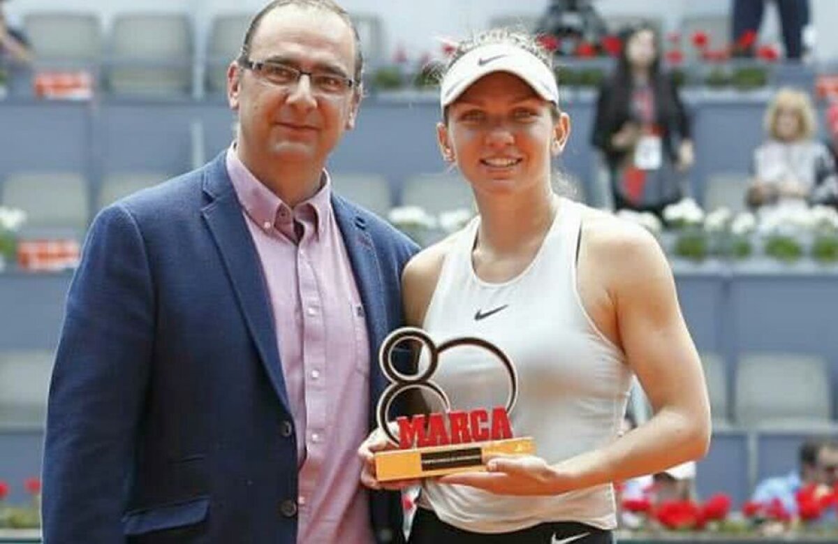 TURNEUL DE LA MADRID. FOTO Superpremiu pentru Simona Halep » Cel mai tare ziar din Spania a ales-o în fața Serenei Williams și a Mariei Sharapova