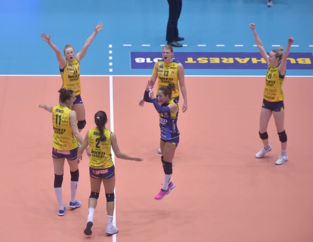 VIDEO+FOTO Înfrânte, dar intră în istorie! Volei Alba Blaj a pierdut finala Ligii Campionilor, în fața turcoaicelor de la Vakifbank