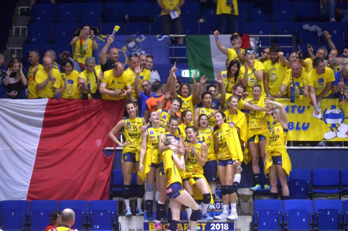 VIDEO+FOTO Înfrânte, dar intră în istorie! Volei Alba Blaj a pierdut finala Ligii Campionilor, în fața turcoaicelor de la Vakifbank