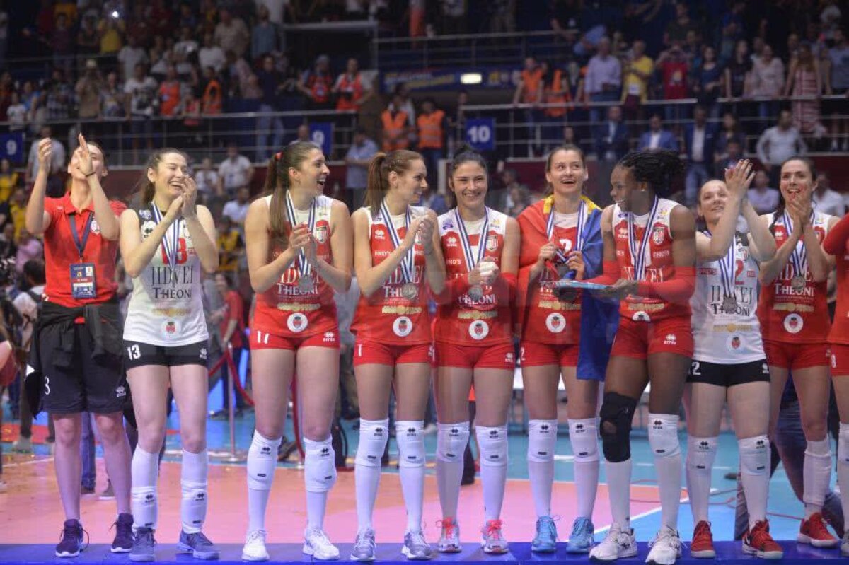 VIDEO+FOTO Înfrânte, dar intră în istorie! Volei Alba Blaj a pierdut finala Ligii Campionilor, în fața turcoaicelor de la Vakifbank