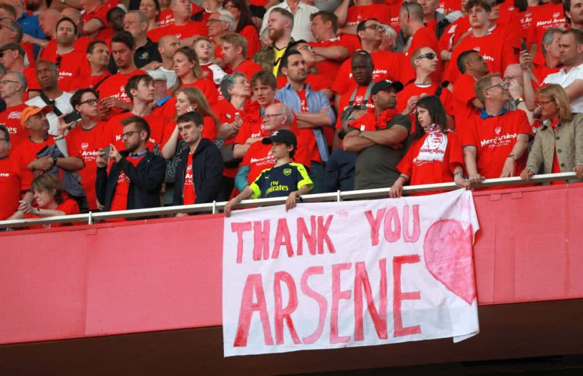 VIDEO+FOTO Despărţire perfectă pentru Wenger » Arsenal a făcut spectacol cu Burnley la ultima partidă de acasă cu legendarul antrenor pe bancă