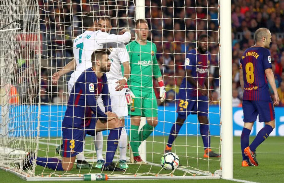 VIDEO+FOTO De mână pe Camp Nou » Barcelona și Real Madrid au remizat, 2-2, într-un El Clasico cu goluri superbe și scandal!