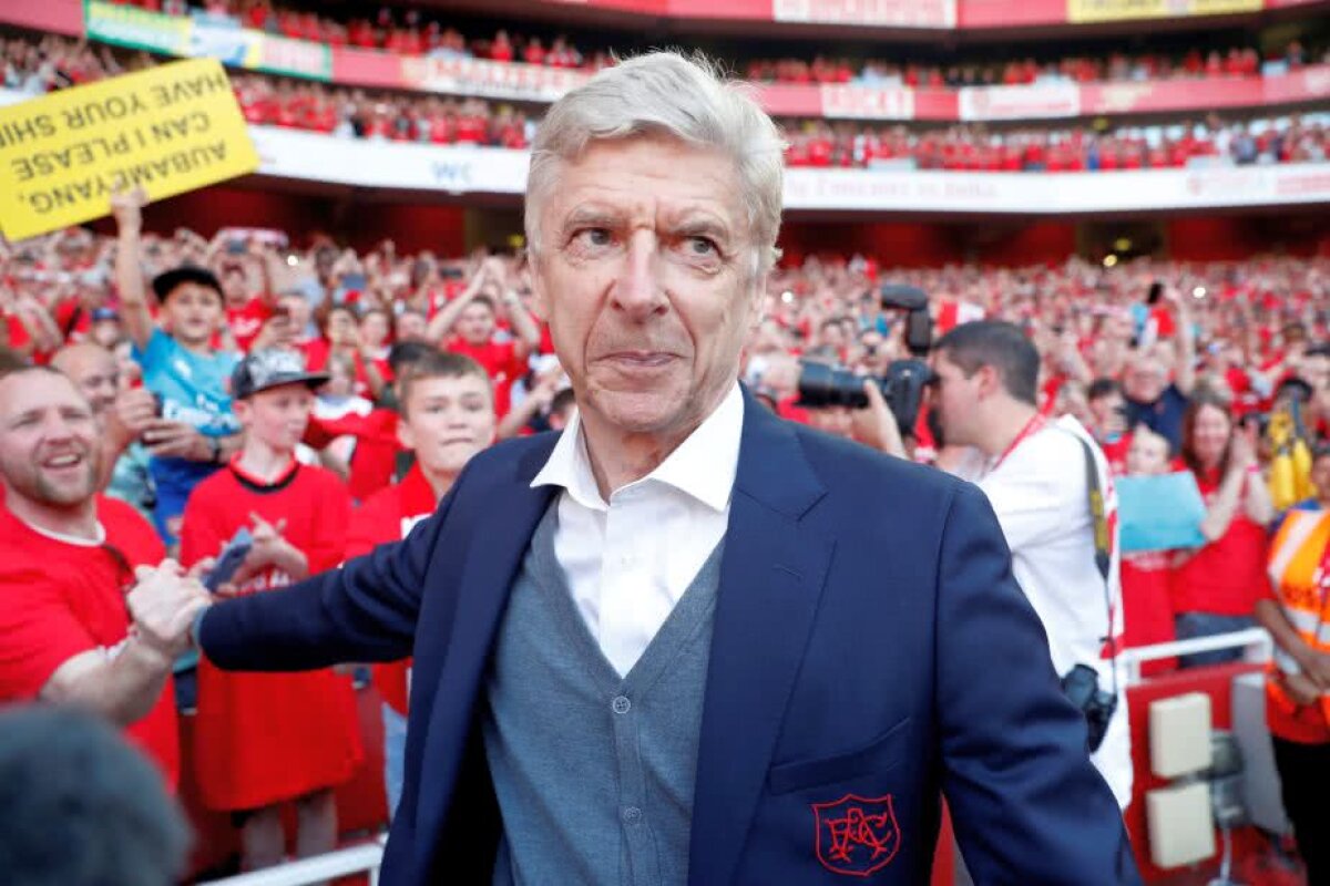 VIDEO+FOTO Wenger, mesaj emoționant pentru fani la despărțirea de Emirates: ”Îmi veți lipsi. Arsenal e un mod de viață. E mai mult decât fotbalul”