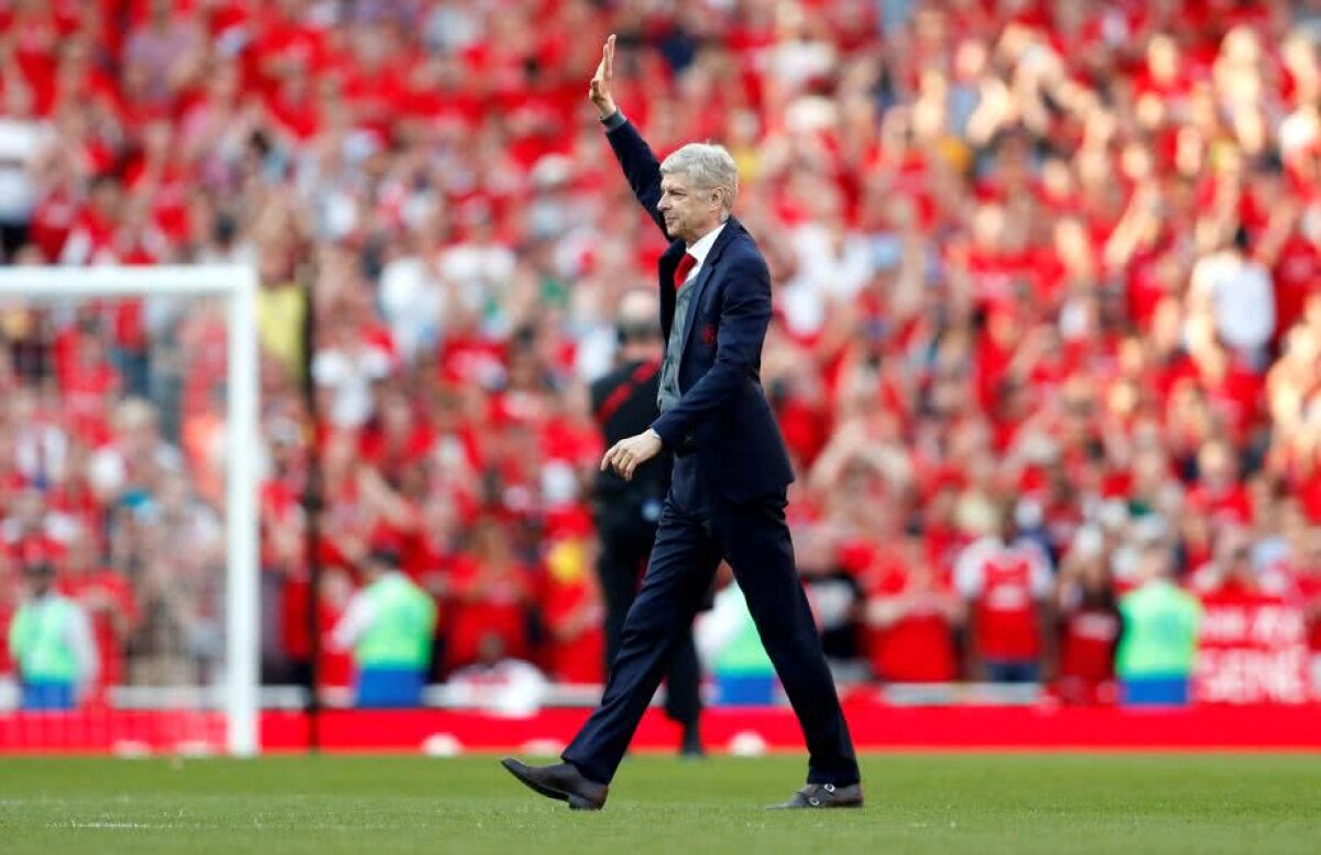 VIDEO+FOTO Wenger, mesaj emoționant pentru fani la despărțirea de Emirates: ”Îmi veți lipsi. Arsenal e un mod de viață. E mai mult decât fotbalul”