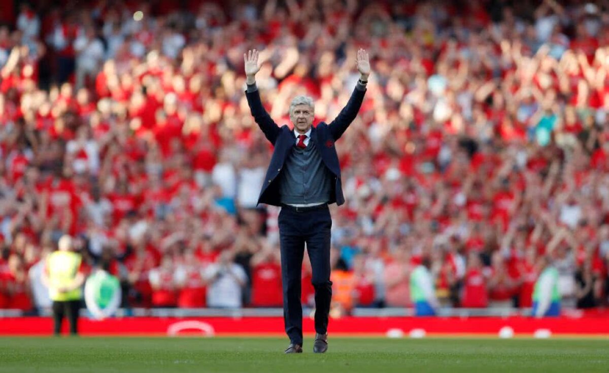 VIDEO+FOTO Wenger, mesaj emoționant pentru fani la despărțirea de Emirates: ”Îmi veți lipsi. Arsenal e un mod de viață. E mai mult decât fotbalul”