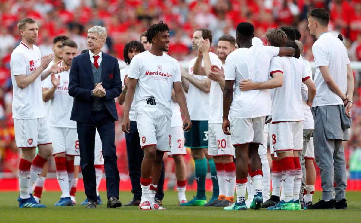 VIDEO+FOTO Wenger, mesaj emoționant pentru fani la despărțirea de Emirates: ”Îmi veți lipsi. Arsenal e un mod de viață. E mai mult decât fotbalul”