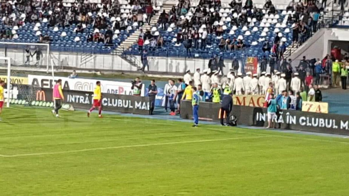 VIDEO Cum a fost surprins Nicolae Dică de reporterul GSP în startul meciului de la Iași