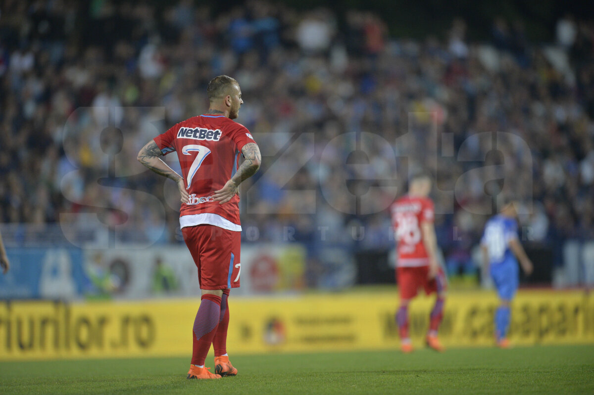 VIDEO + FOTO Dezastru pentru FCSB! Echipa lui Dică pierde la Iași 1-0 și șansele la titlu sunt aproape compromise