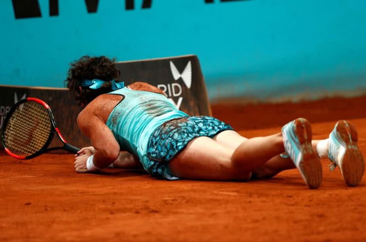 VIDEO + FOTO Simona Halep a scăpat de una dintre marile rivale » Mingea care a decis partida este una antologică