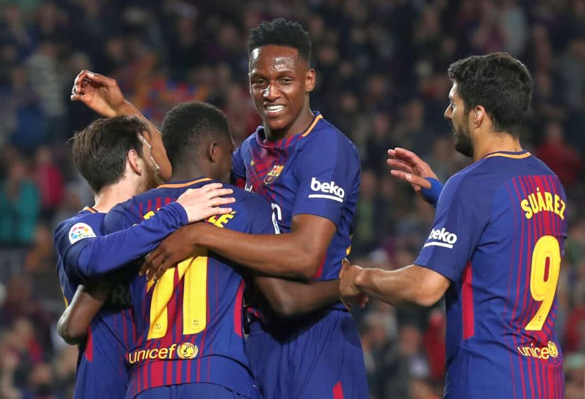 VIDEO + FOTO Întâmpinată cu "pasillo", Barcelona n-a avut milă de Villarreal pe care a demolat-o, scor 5-1! Supergol pentru Dembele 
