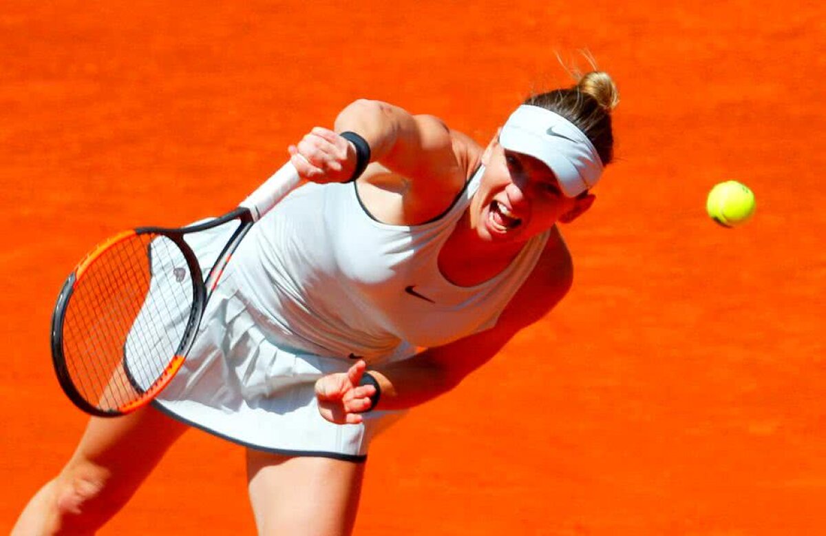 Simona Halep, înfrângere cu Karolina Pliskova » Jucătoarea noastră e eliminată de la Madrid, dar păstrează locul 1 WTA