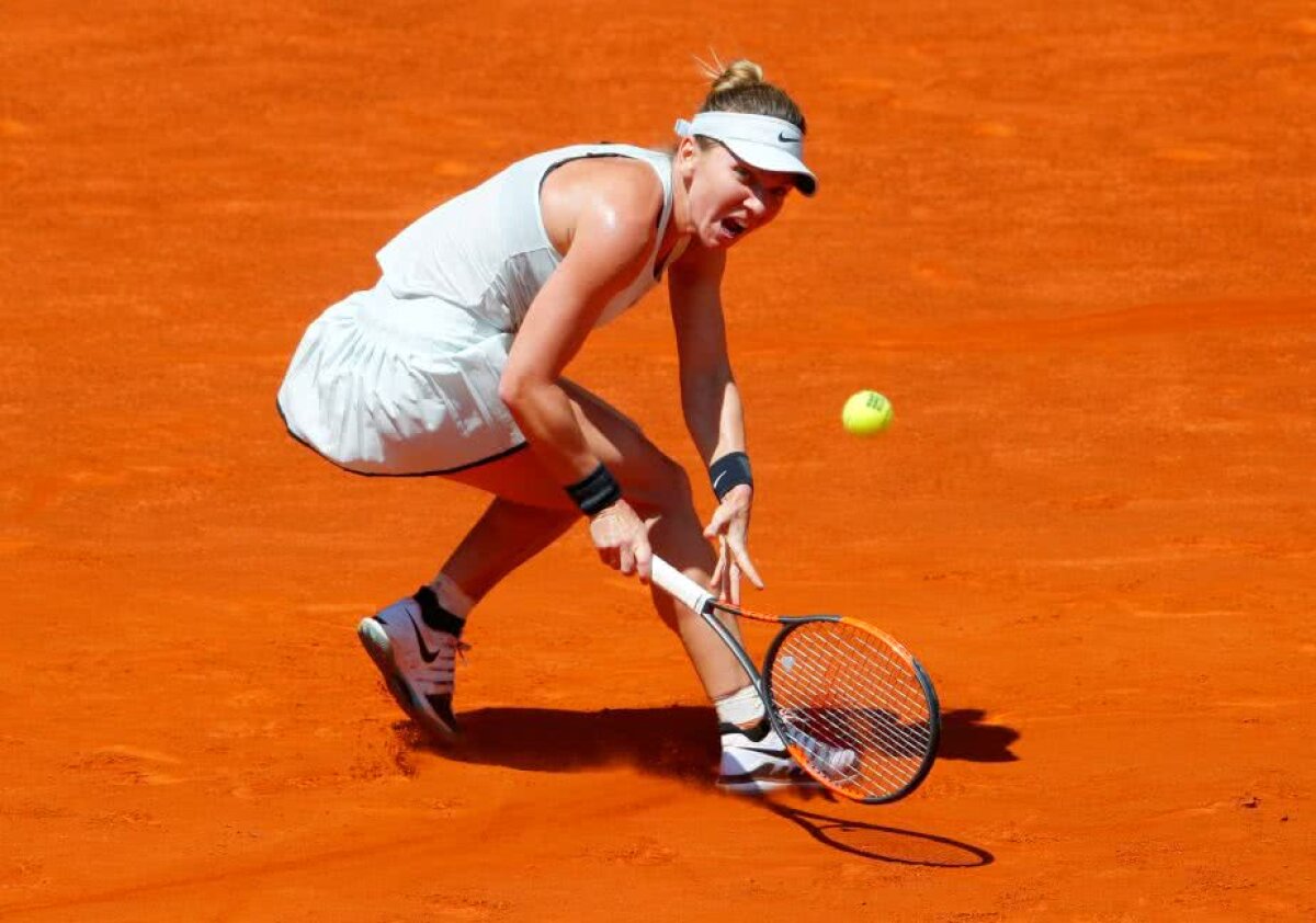 Simona Halep, înfrângere cu Karolina Pliskova » Jucătoarea noastră e eliminată de la Madrid, dar păstrează locul 1 WTA