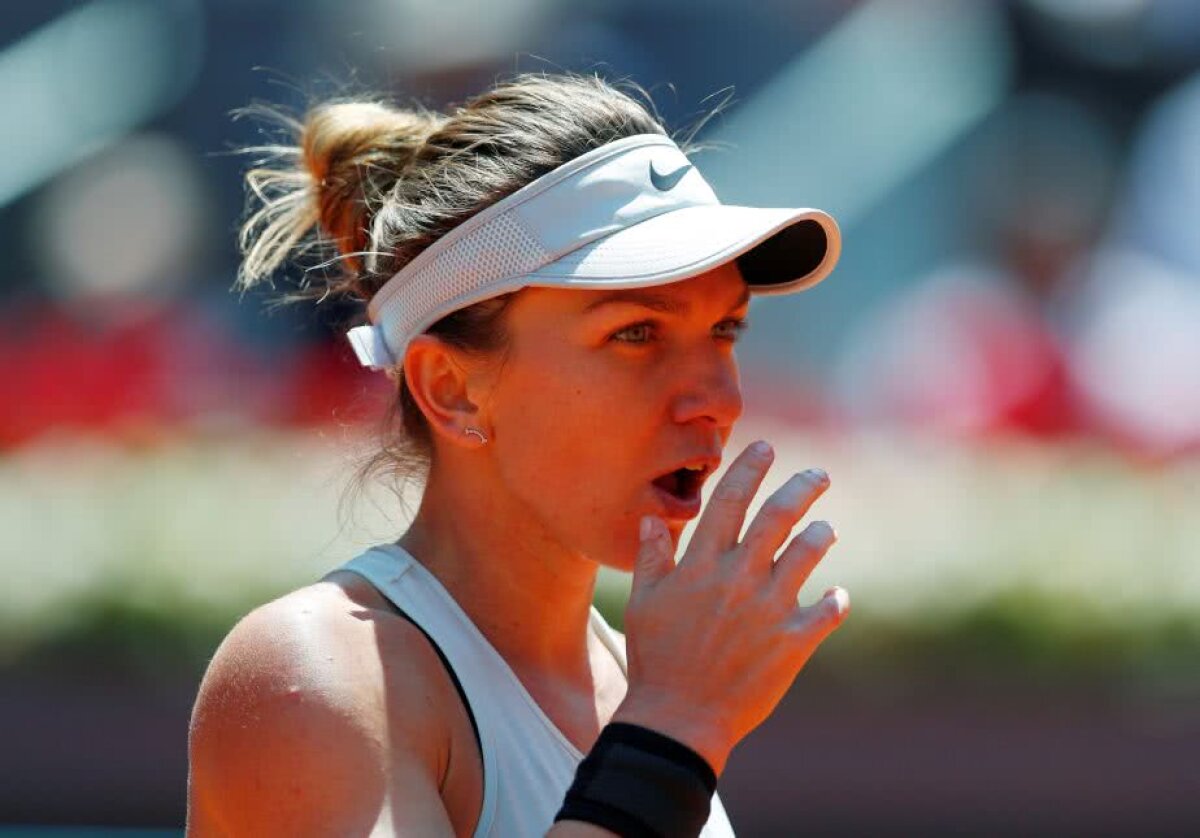 Simona Halep, înfrângere cu Karolina Pliskova » Jucătoarea noastră e eliminată de la Madrid, dar păstrează locul 1 WTA