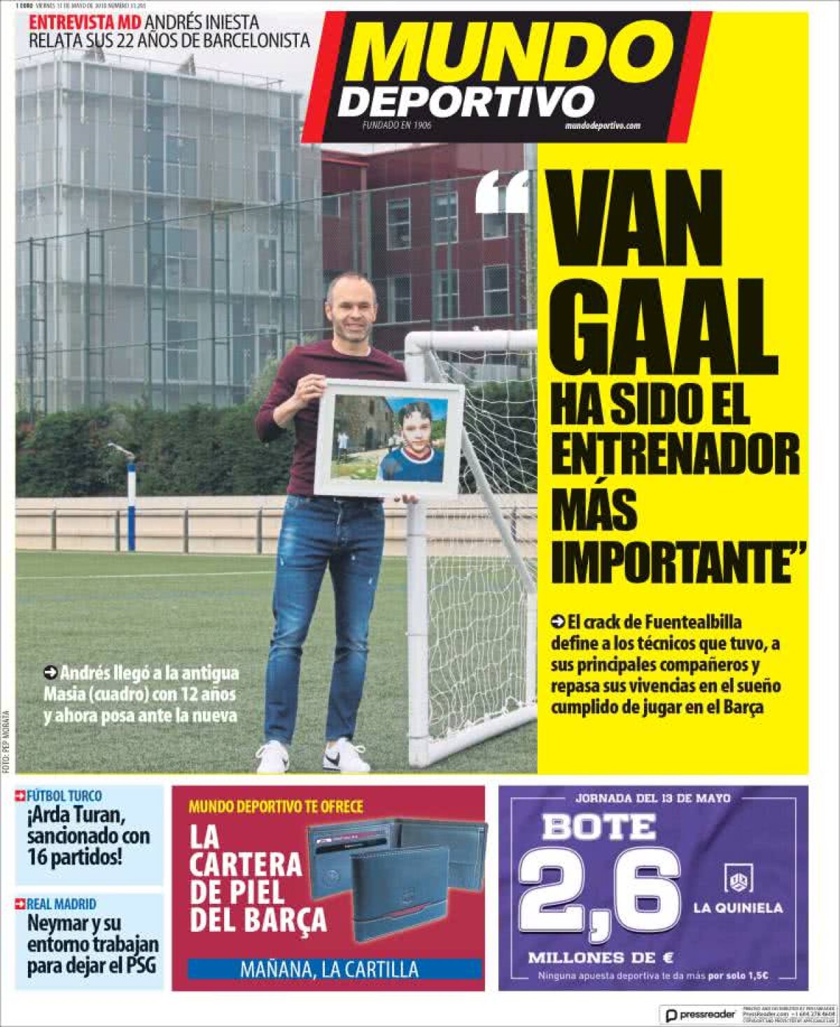 Ce scriu azi ziarele de sport din lume (11 mai 2018)