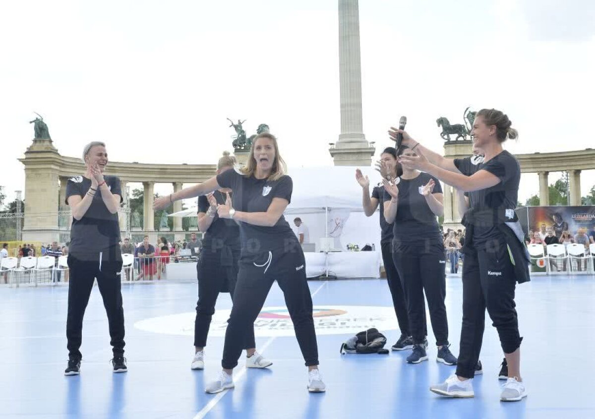 UPDATE // VIDEO + FOTO de la Budapesta » Imagini SAVUROASE cu Cristina Neagu și Bella Gullden în rolurile principale :)