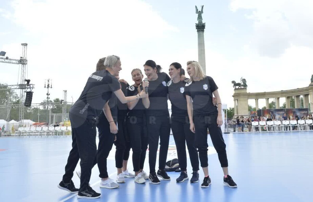 UPDATE // VIDEO + FOTO de la Budapesta » Imagini SAVUROASE cu Cristina Neagu și Bella Gullden în rolurile principale :)