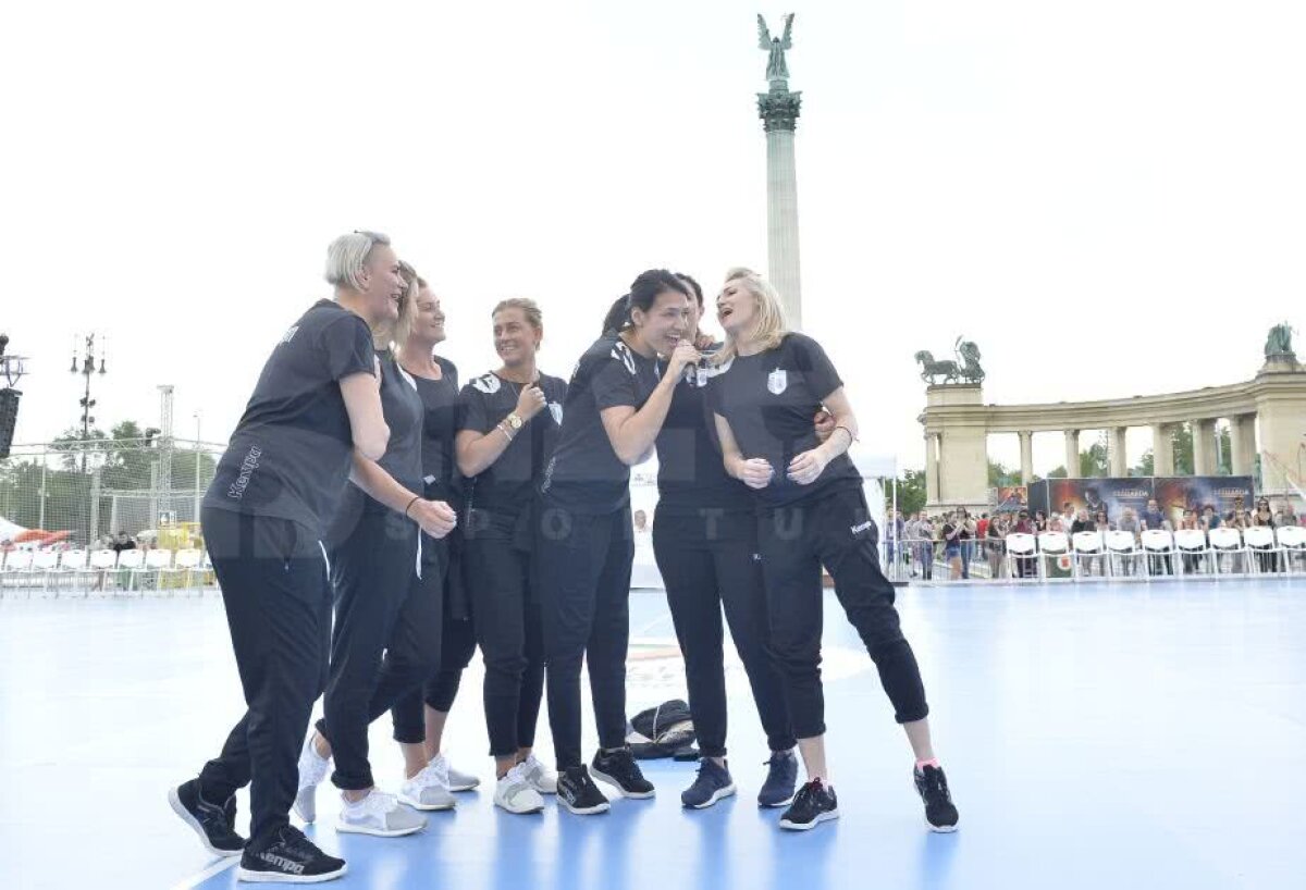 UPDATE // VIDEO + FOTO de la Budapesta » Imagini SAVUROASE cu Cristina Neagu și Bella Gullden în rolurile principale :)