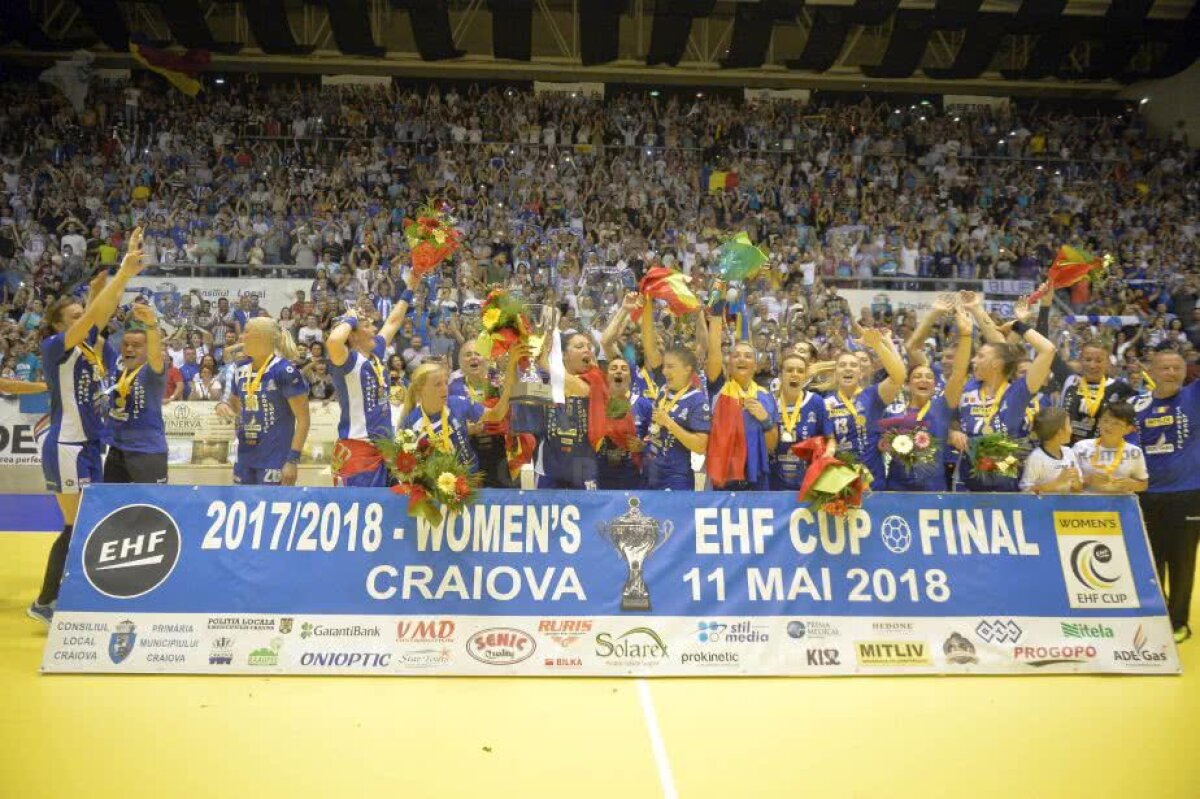 VIDEO + FOTO // SCM Craiova CÂȘTIGĂ Cupa EHF! Final absolut DRAMATIC cu Kristiansand » Dumanska a apărat două lovituri IMPOSIBILE în ultimele 10 secunde