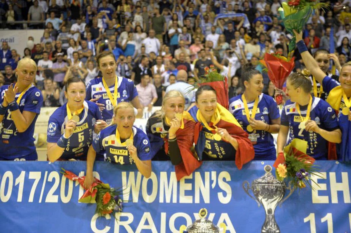 VIDEO + FOTO // SCM Craiova CÂȘTIGĂ Cupa EHF! Final absolut DRAMATIC cu Kristiansand » Dumanska a apărat două lovituri IMPOSIBILE în ultimele 10 secunde