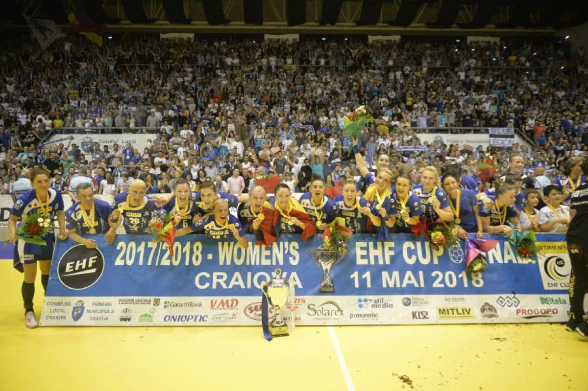 VIDEO + FOTO // SCM Craiova CÂȘTIGĂ Cupa EHF! Final absolut DRAMATIC cu Kristiansand » Dumanska a apărat două lovituri IMPOSIBILE în ultimele 10 secunde