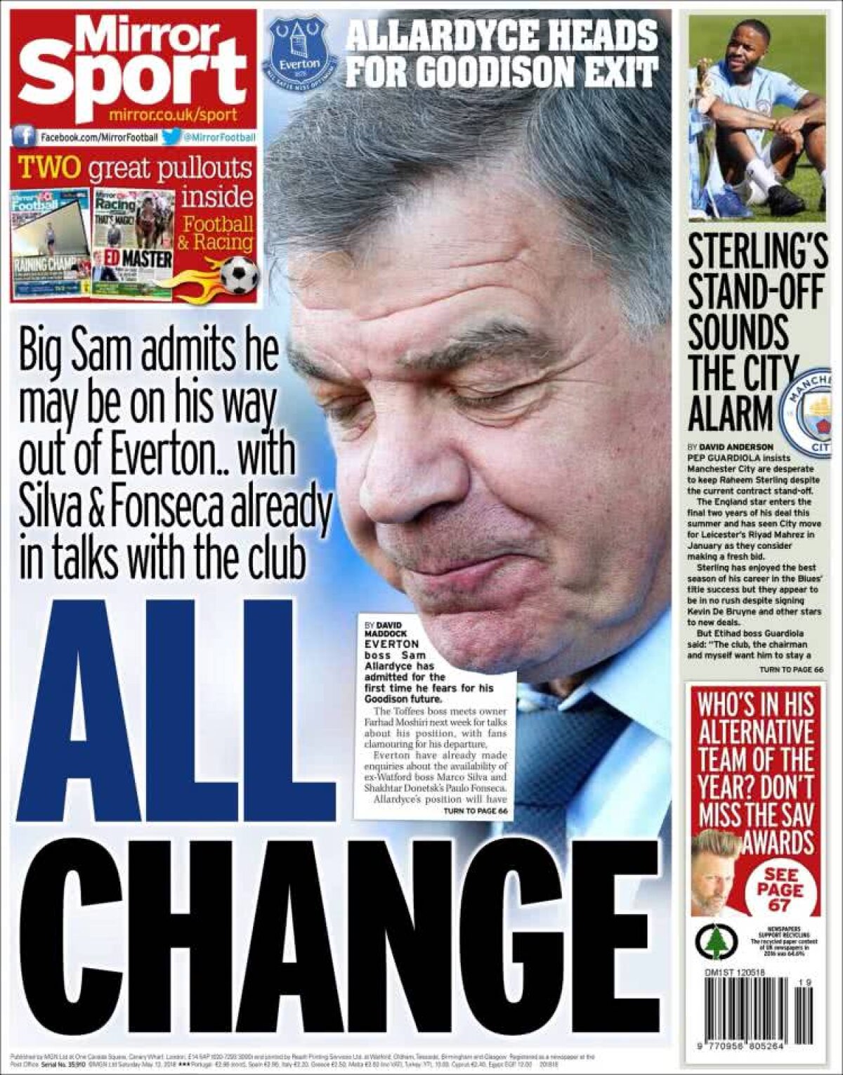 Ce scriu azi ziarele de sport din lume (12 mai 2018)