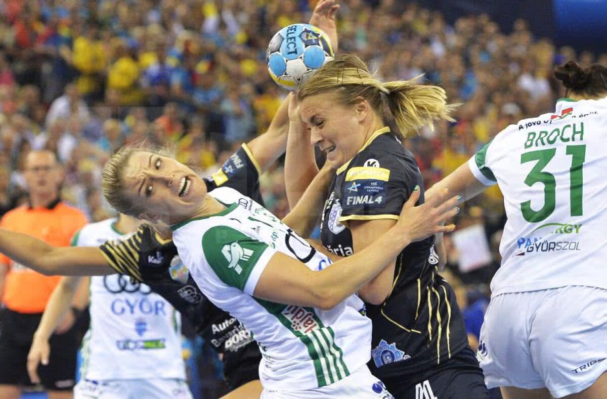 VIDEO + FOTO CSM București, ÎNFRÂNGERE fără drept de apel în semifinalele Ligii » Prestație dezamăgitoare a "tigroaicelor"