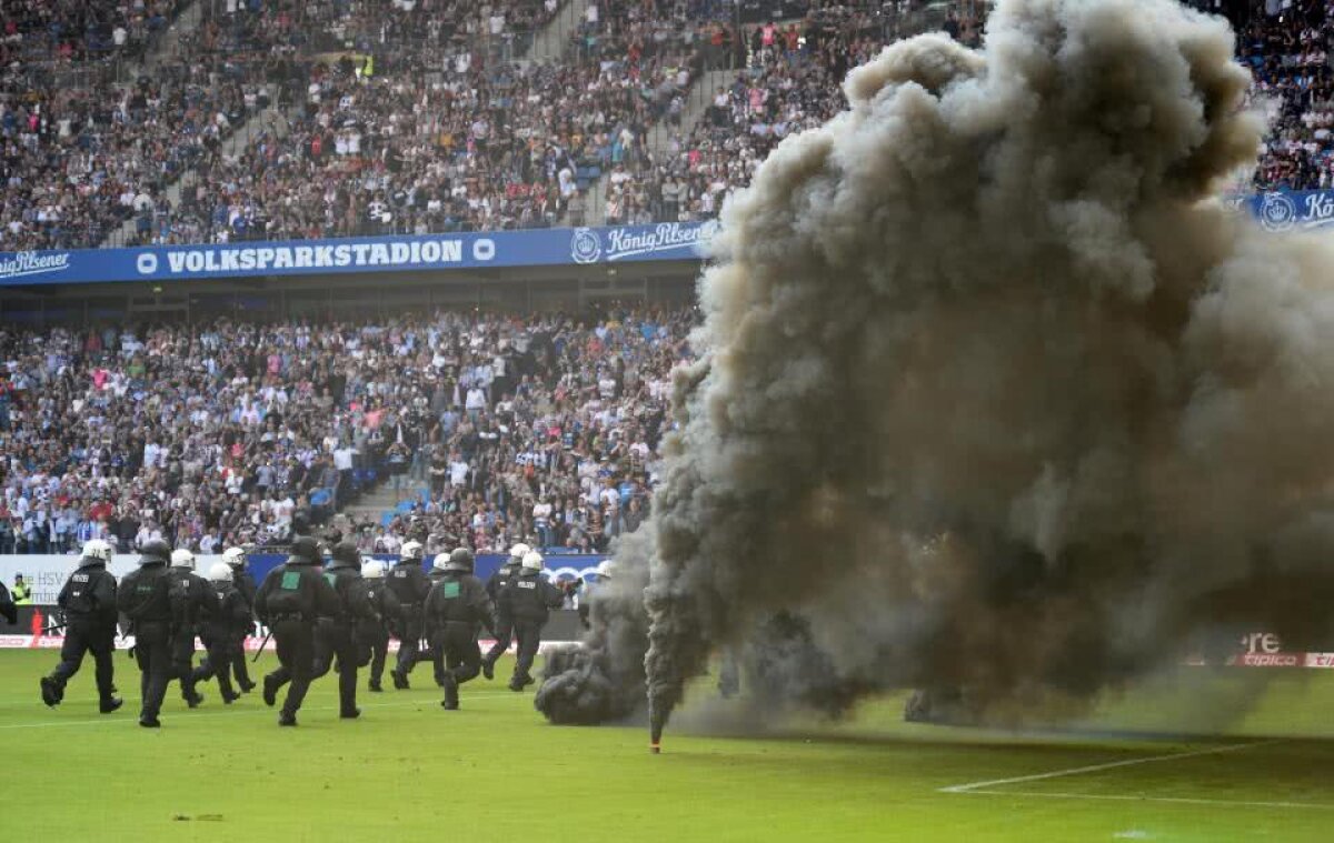 VIDEO+FOTO Imagini apocaliptice din Hamburg, după ce echipa a retrogradat pentru prima dată în istorie! Totul despre ultima etapă din Bundesliga