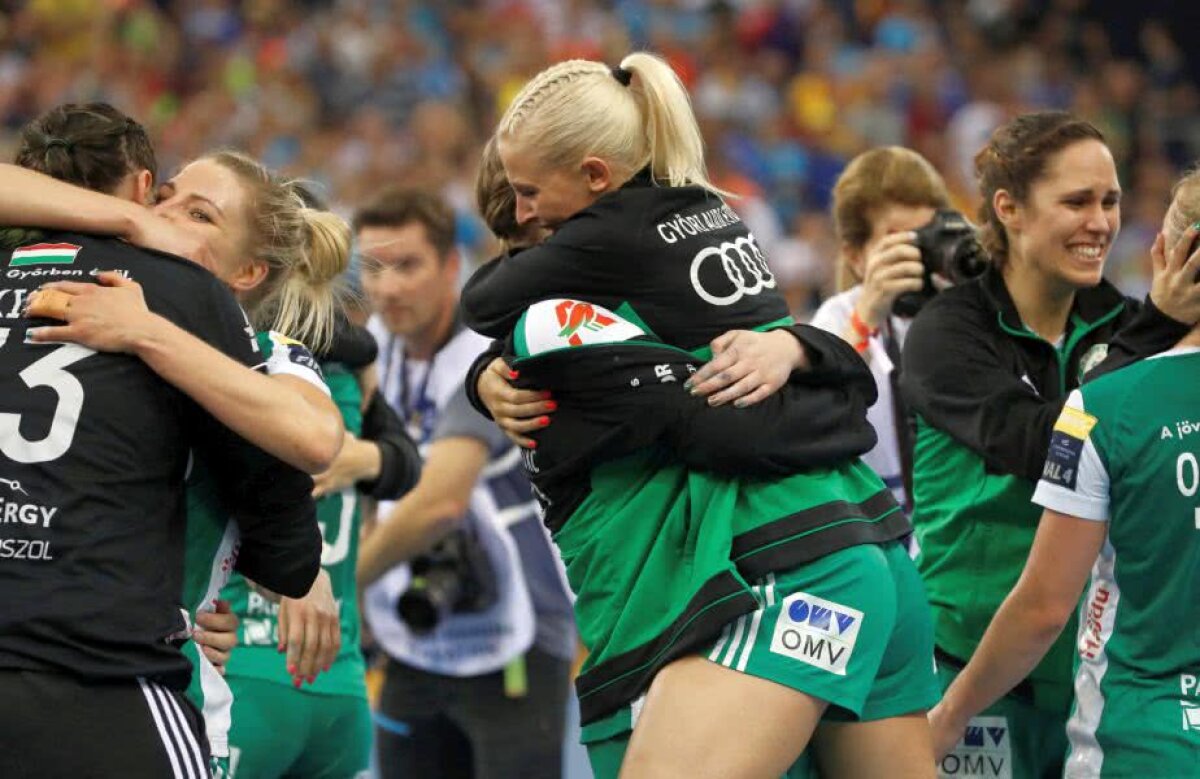 GYOR - VARDAR SKOPJE 27-26 // VIDEO + FOTO Deznodământ pe muchie de cuțit în finala de la Budapesta! Maghiarele se impun dramatic după prelungiri!