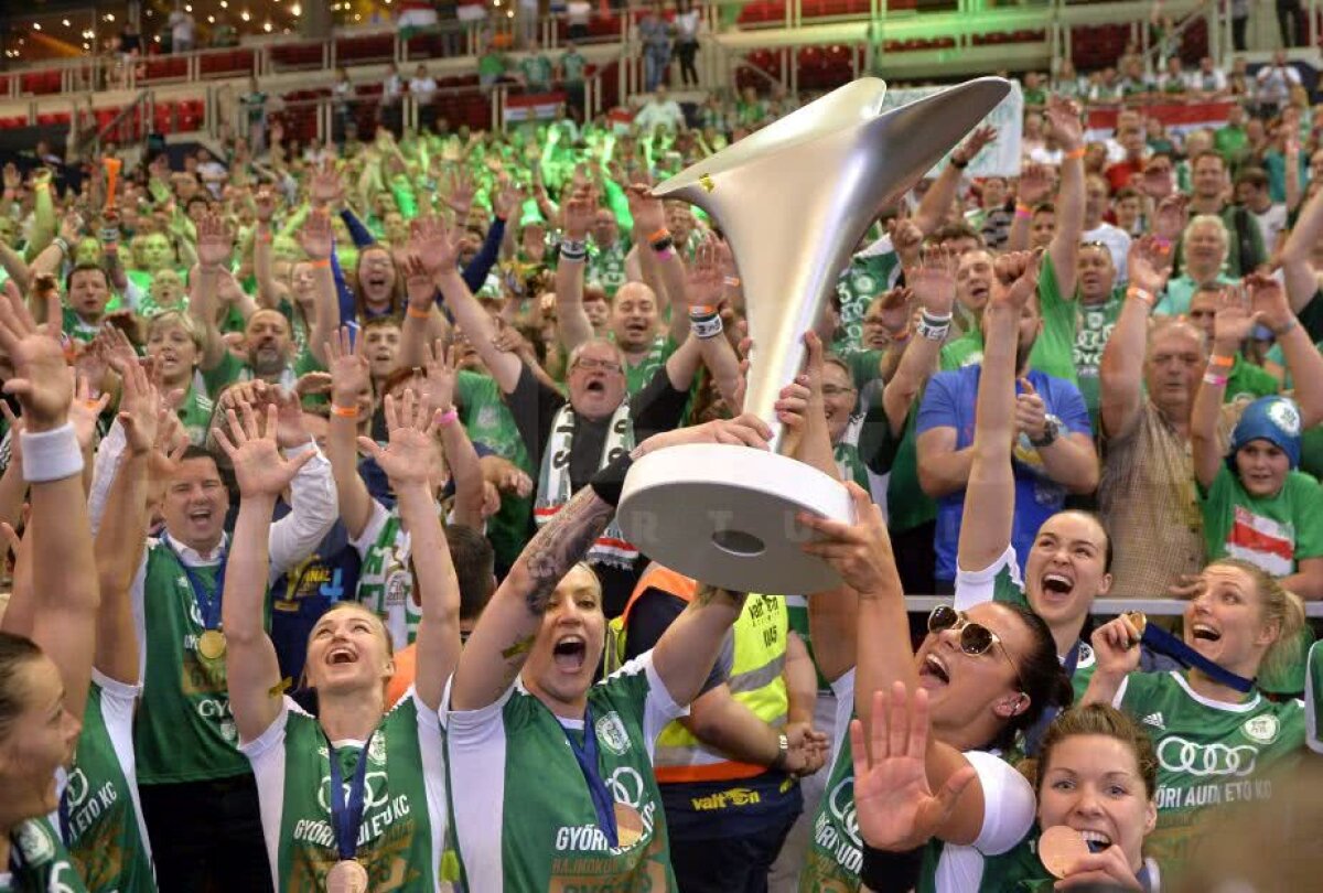 GYOR - VARDAR SKOPJE 27-26 // VIDEO + FOTO Deznodământ pe muchie de cuțit în finala de la Budapesta! Maghiarele se impun dramatic după prelungiri!