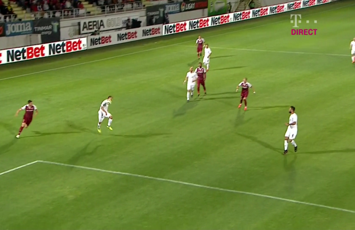 FOTO + VIDEO Scene controversate la Giurgiu! Gafă la primul gol, schimbare și ceartă cu antrenorul, apoi lacrimi în drum spre vestiar