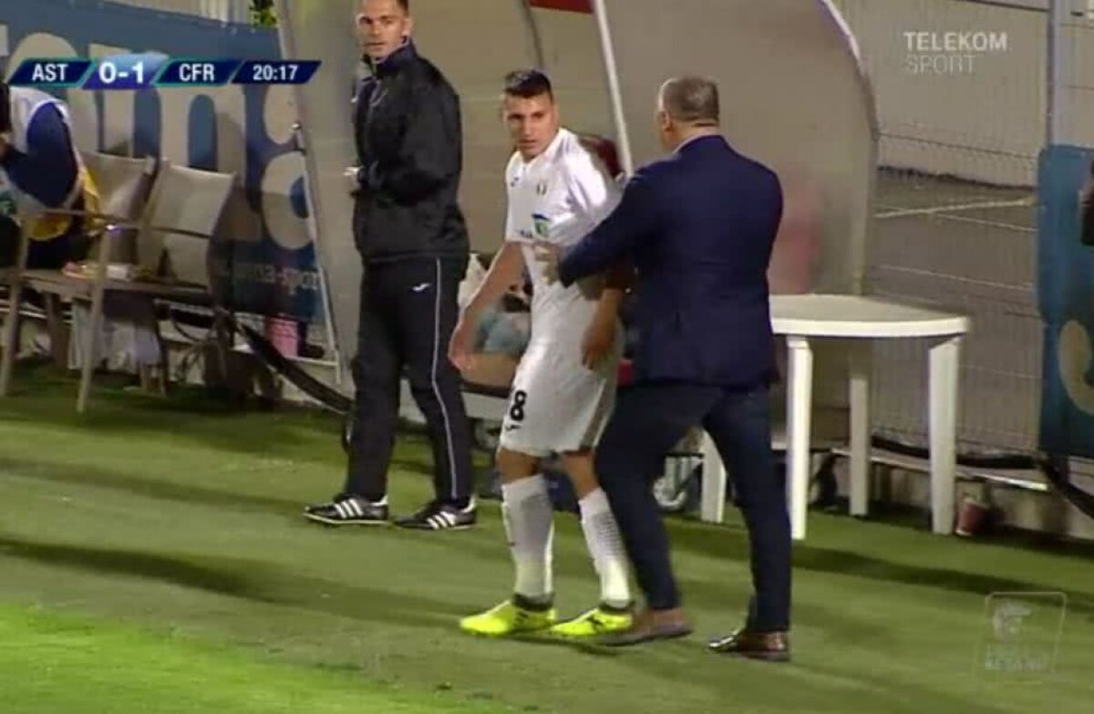 FOTO + VIDEO Scene controversate la Giurgiu! Gafă la primul gol, schimbare și ceartă cu antrenorul, apoi lacrimi în drum spre vestiar