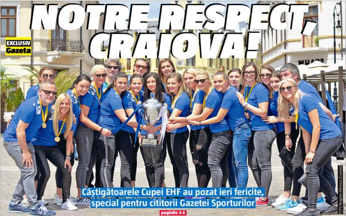 EDIȚIE SPECIALĂ GSP pentru Oltenia: Notre respect Craiova! Interviuri de colecție, o primă pagină istorică!
