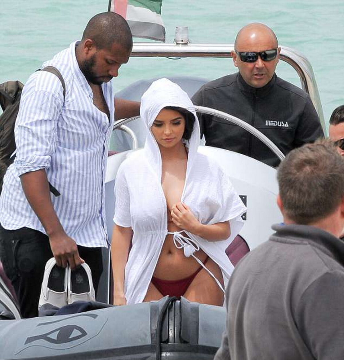 GALERIE FOTO Kim Kardashian, în pericol. Demi Rose vrea să-i ia locul cu cele mai hot fotografii