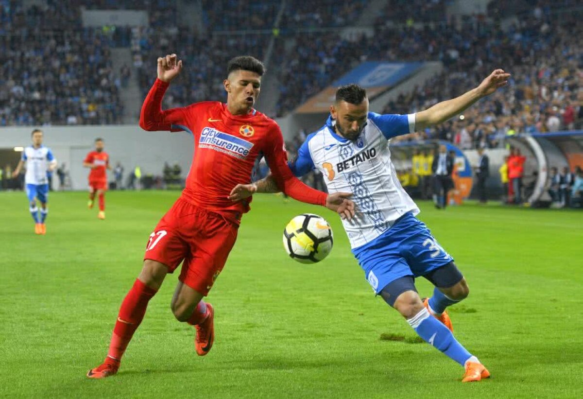 VIDEO+FOTO Păstrează șanse! Cu doi eliminați, FCSB învinge EROIC la Craiova, 1-0! Titlul se decide în ultima etapă